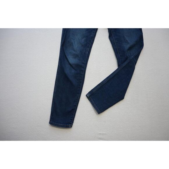 Madewell 10" High Riser Skinny Jeans Stretch Blue Denim Womens Sz 28 x 28 - Picture 3 of 8